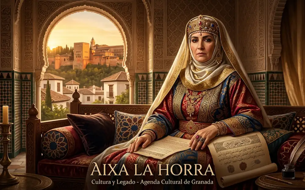 Palacio Dar al-Horra y Alhambra en Granada
